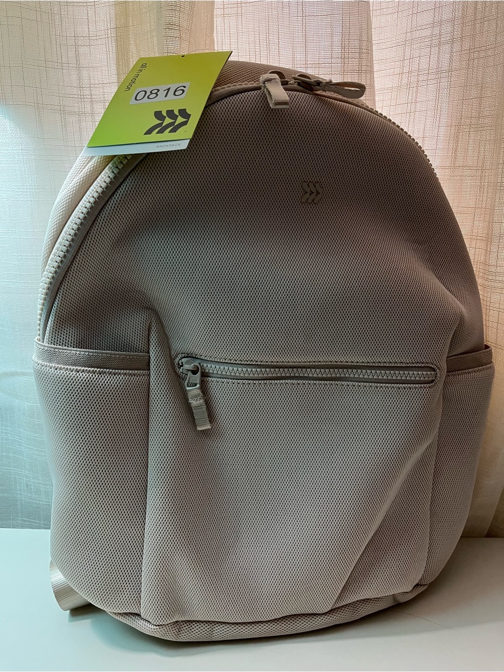 All in Motion Large Backpack in Cream - Women's Casual Bag